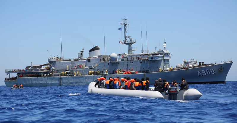 El papel de las aseguradoras en la militarización de las fronteras del Mediterráneo sur